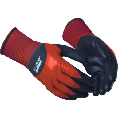 Guide Gloves 9503 Hanske nitrildyppet, oljegrep, touch