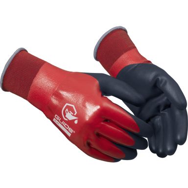 Guide Gloves 9504 Handske nitrildopp, oljegrepp, touch