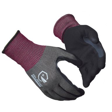 Guide Gloves 6603 Hanske nitrildyppet, kuttbeskyttelse D, touch