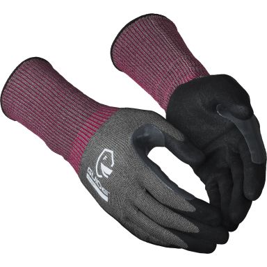 Guide Gloves 6606 Hanske nitrildyppet, kuttbeskyttelse F, touch