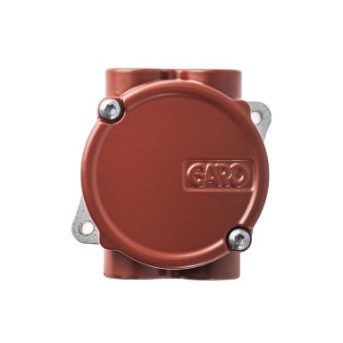 Garo 353967 Koblingsdåse aluminium, falurød, M25