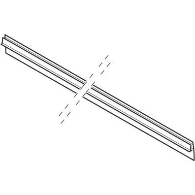 Ifö Showerama Art Forsegling strimmel til 8 mm glas, gennemsigtig