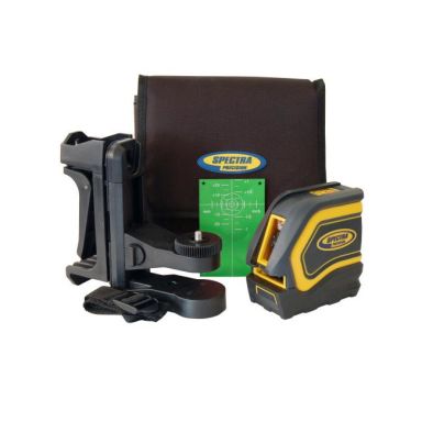 Spectra Precision LT20G Krysslaser med batteri, grønn laser