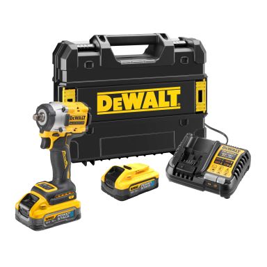 Dewalt DCF921H2T-QW Slagnøgle med batteri og oplader