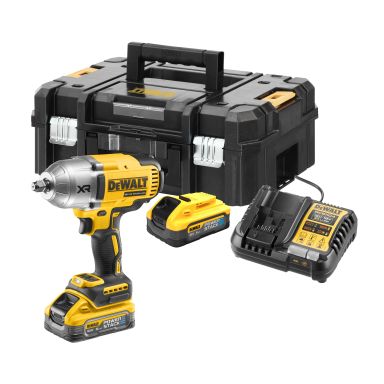 Dewalt DCF900H2T-QW Akkumutterinväännin akkujen ja laturin kanssa