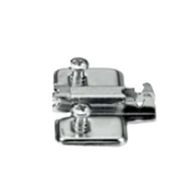 Skånebeslag 1032018 Monteringsplade til hængsler, hulafstand 32 mm