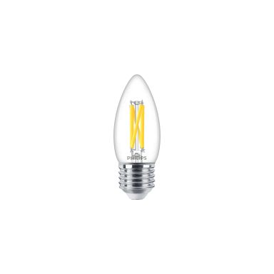Philips Classic 871951444943500 LED-lampa 3,4 W, E27, 2700 K, klar, kron