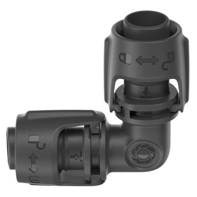 Gardena Micro-Drip-System 13202-20 L-Kobling 2-pak, 1/2 tommer