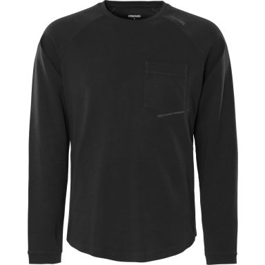 Fristads 7821 GHT T-shirt svart, långärmad
