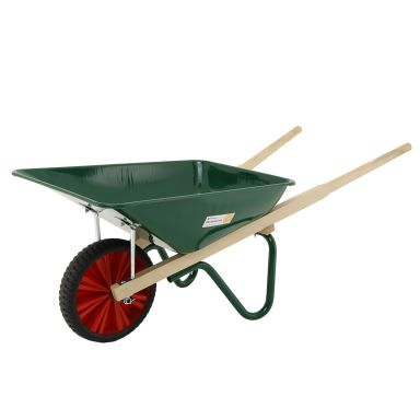Hörby Bruk Ekeby 1411 Havekærre volumen 110 l, punkteringsfri, grøn