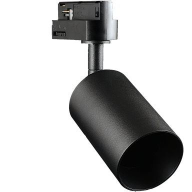 Designlight Tracky One P-807 GU10 B Spotlys sort, 10 W