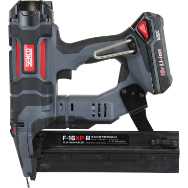 Senco Fusion F-16XP Dyckertpistol med batteri och laddare