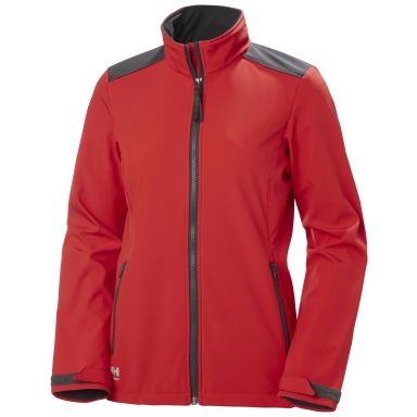 Helly Hansen Workwear Manchester 74241-229 Softshelljacka röd