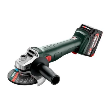 Metabo W 18 7-125 Vinkelsliber med batteri og oplader