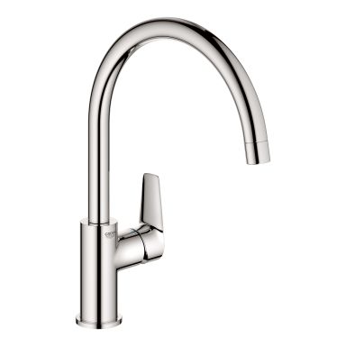 Grohe Start Edge 30529001 Keittiöhana kromi, ilman astianpesukoneen sulkuventtiiliä