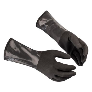 Guide Gloves 9404W Kemikaalisuojakäsineet nitriili, öljynkestävä, talvivuori, virussuoja (EN 374-5:2016)