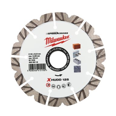 Milwaukee XHUDD125 4932492148 Diamantskive