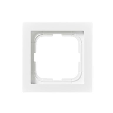 ABB 1721F85-884 Dekselramme 1-rom, hvit, 85 mm