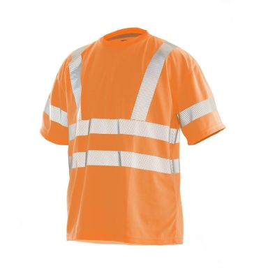 Jobman 5584 T-paita oranssi, huomioluokka 3