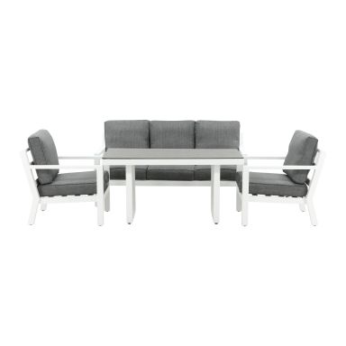 Venture Home Barcelona 1027-400 Loungeset fåtöljer, bord, soffa, grått/vitt