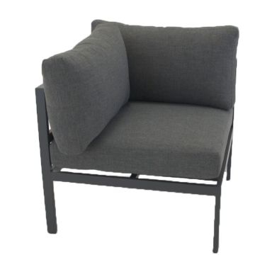 Venture Home Copacabana 9283-408 Modulsoffa hörndel, grå/svart