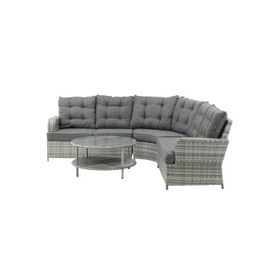 Venture Home Valencia 9308-005 Loungeset soffa, bord, grått
