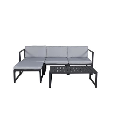 Venture Home Salvador 9555-408 Loungeset soffa, bord, grått