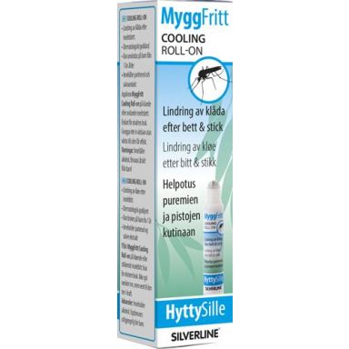 Silverline Myggfritt Myggmiddel roll-on, 10 ml
