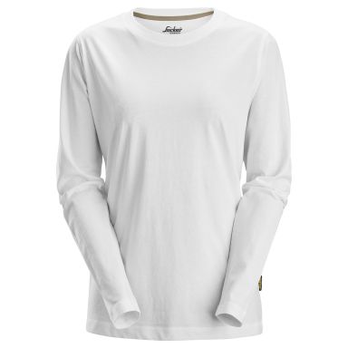 Snickers Workwear 2497-0900 Pitkähihainen T-paita valkoinen
