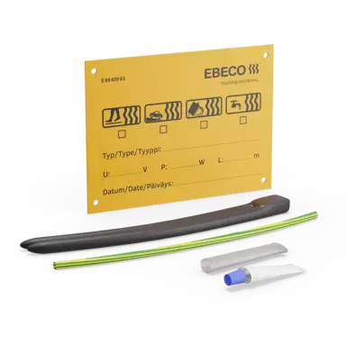 Ebeco 8960419 Tilkoblingssett for F10, silikon