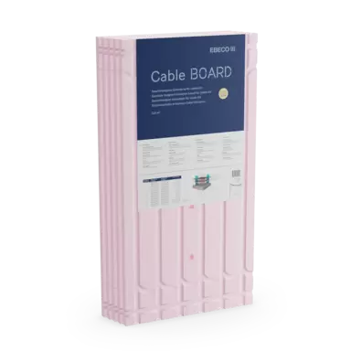 Ebeco Cable Board Isoleringsplade 5-pak