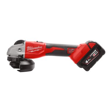 Milwaukee M18 BLSAG125X Vinkelslip Ø125 mm, med batterier och laddare