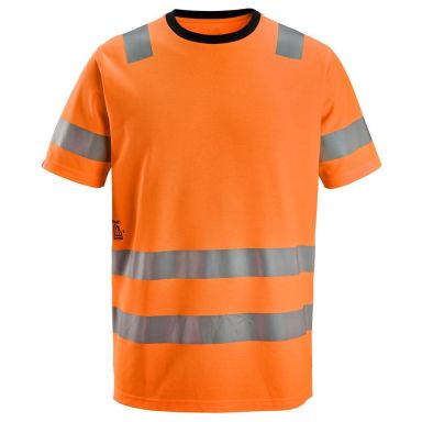 Snickers Workwear 2536 T-skjorte varsel, oransje