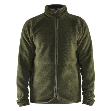 Blåkläder 472929554109XS Pälsfiberjacka grön