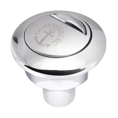 Gustavsberg GB19299P0801 Skylleknap til WC, krom