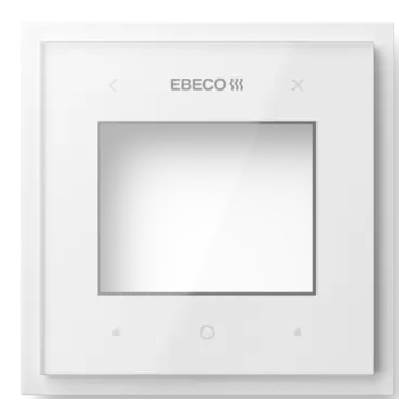 Ebeco EB-Therm 500 Front hvid, til ABB Impressivo