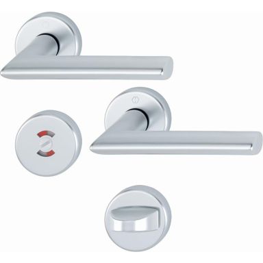 Hoppe Stockholm ID WC-tilbehør 37-42 mm, mattbørstet, 10-pakning