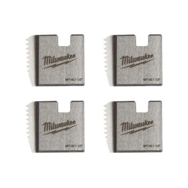 Milwaukee 48361111 Gevindindsatsæt 1-1/2" NPT HS, 4-pak