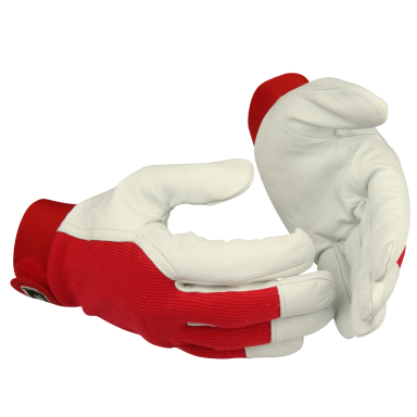 Guide Gloves 104 handske læder, bomuld, velcro