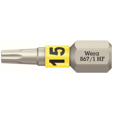 Wera 867/1 TORX HF Bits 25 mm, med hållarfunktion