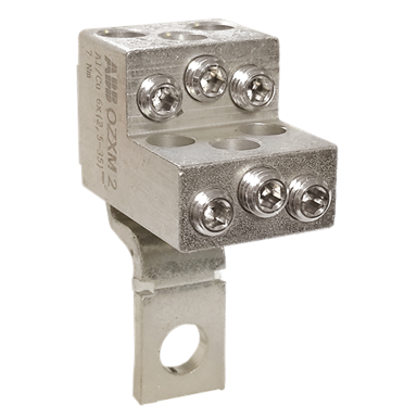 ABB OZXM2/1 Anslutningsklämma för koppar- och aluminiumkablar