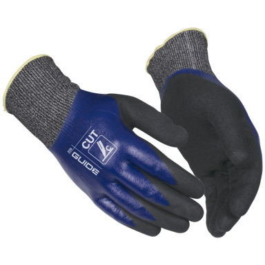 Guide Gloves 329 Viiltosuojakäsineet nitriili, täyspinnoitettu, viiltosuoja