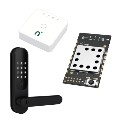 Nimly Touch + Connect Module & Connect Gateway Älylukko