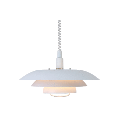 Aneta Lighting Epsilon 15208-01 Taklampe justerbar høyde, E27, hvit