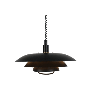 Aneta Lighting Epsilon 15208-15 Taklampe justerbar høyde, E27, svart