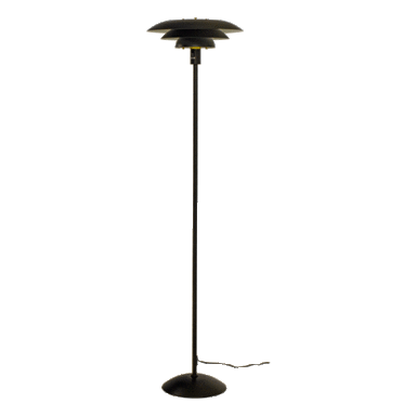 Aneta Lighting Epsilon 19208-15 Gulvlampe svart, 150 cm, E27