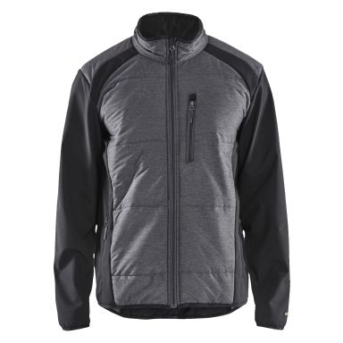 Blåkläder 492919119998XS Hybridjakke grå/svart