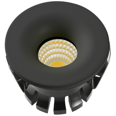 Westal WLD-R42 Downlight fast, 3 W, 270 lm, svart