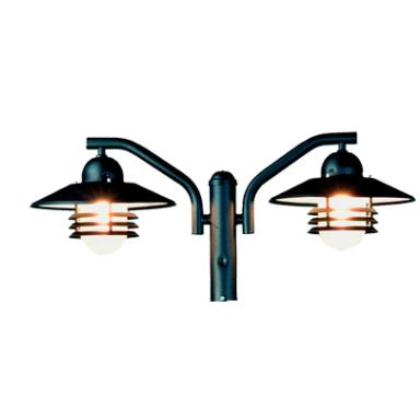 Westal Tellus II stolpearmatur sort, 300 x 300 x 768 mm, E27