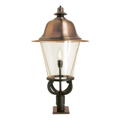 Westal Rosendal fodlygte kobber, 848 x 400 mm